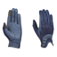 Dublin Pull On Glitter Mesh Back Riding Gloves - Navy