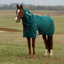 WeatherBeeta ComfiTec Plus Dynamic Turnout Detach-A-Neck 0g Rug - Forest Green/Navy