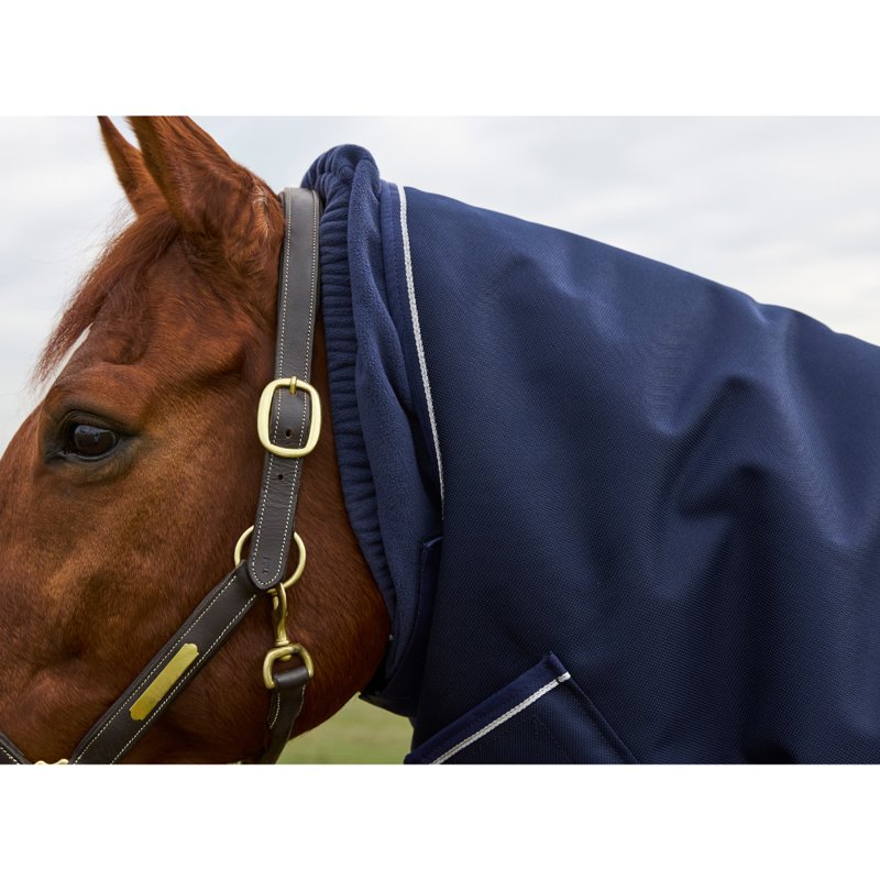 WeatherBeeta ComfiTec Ultra Turnout Detach-A-Neck 100g Rug - Navy-5