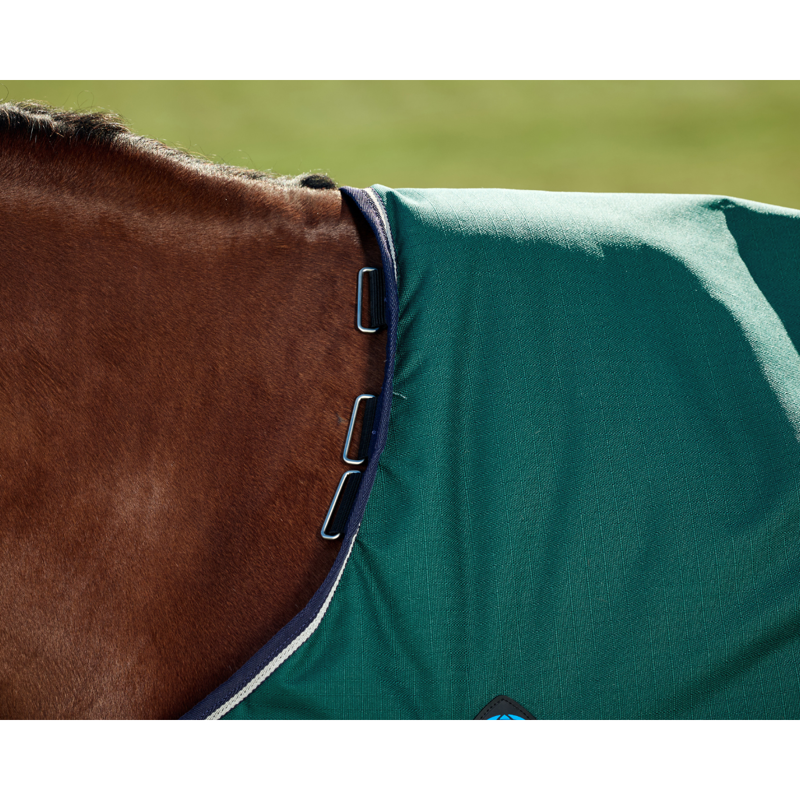 WeatherBeeta ComfiTec Plus Dynamic Turnout 0g Rug - Forest Green/Navy-3