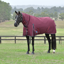 WeatherBeeta ComfiTec Essential Turnout Combo 50g Rug - Burgundy/Navy