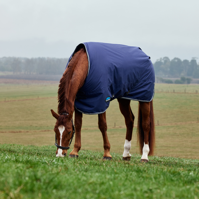 WeatherBeeta ComfiTec Tyro Turnout Standard Neck 50g - Navy/Charcoal-2
