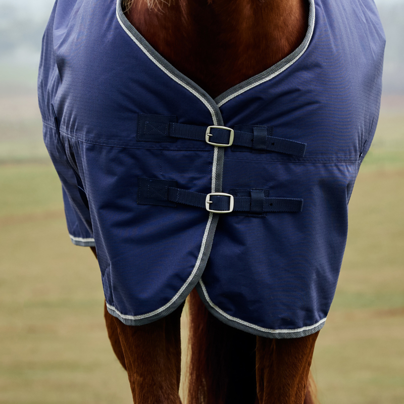 WeatherBeeta ComfiTec Tyro Turnout Standard Neck 50g - Navy/Charcoal-3
