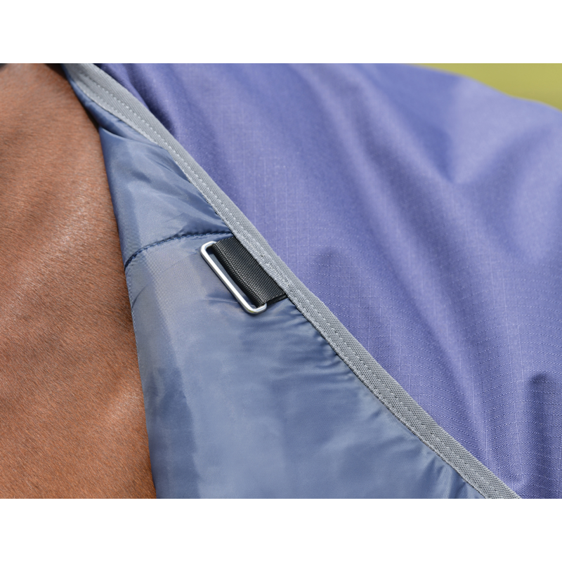 WeatherBeeta ComfiTec Tyro Turnout Standard Neck 50g - Navy/Charcoal-4