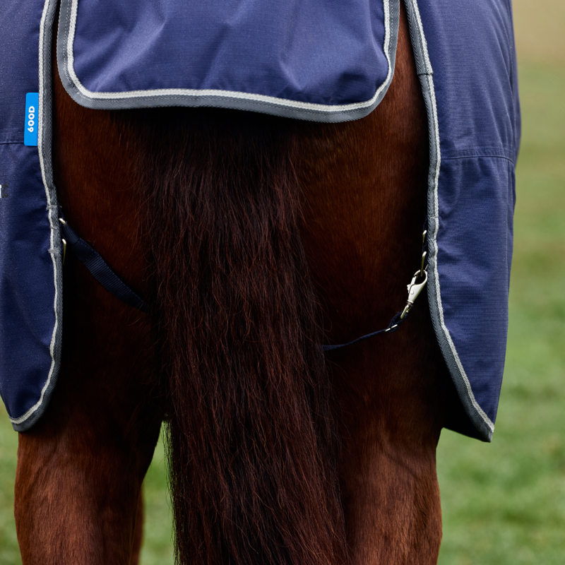 WeatherBeeta ComfiTec Tyro Turnout Standard Neck 50g - Navy/Charcoal-6