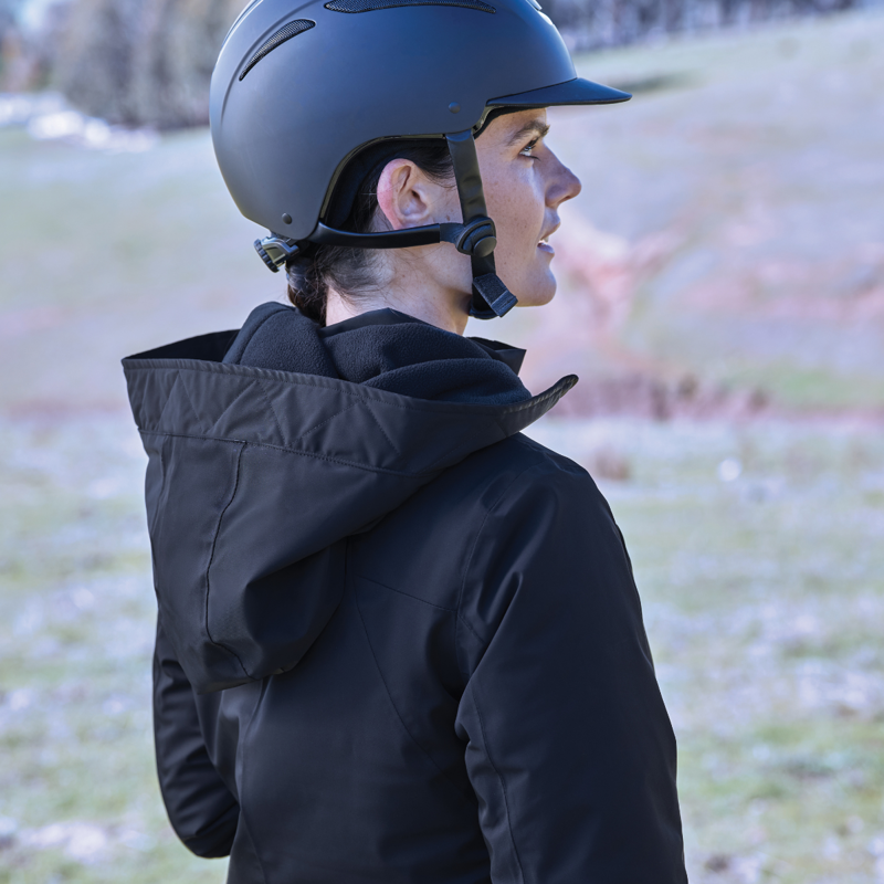 WeatherBeeta Protect Jacket With High Neck - Black-4