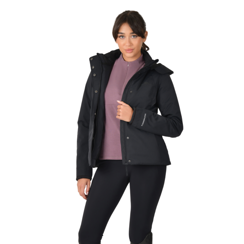 WeatherBeeta Protect Jacket With High Neck - Black-1