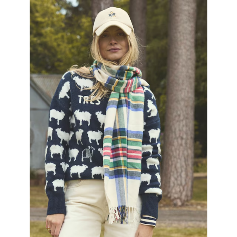 Joules Ladies Langtree Scarf - Multi Bright