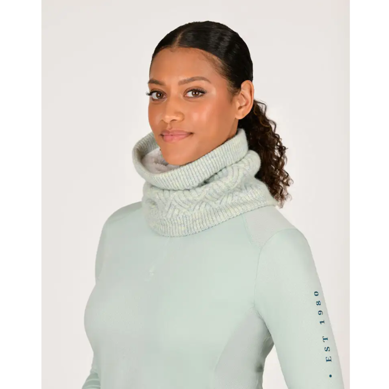 Dublin Sam Snood - Green Marle-1