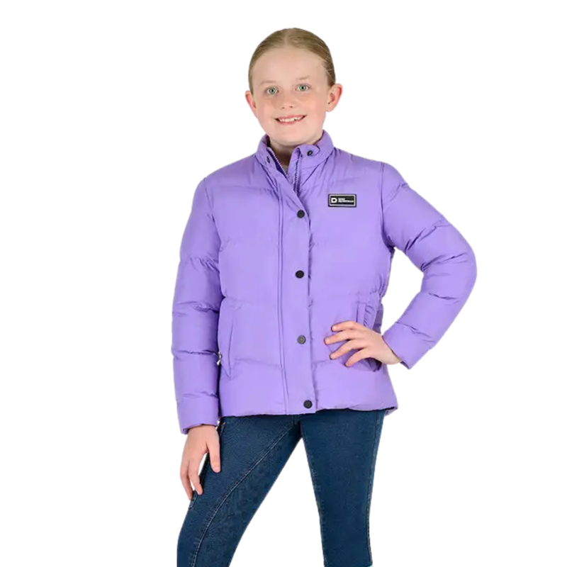 Dublin Kids Polly Everyday Puffer Jacket - Paisley Purple-1