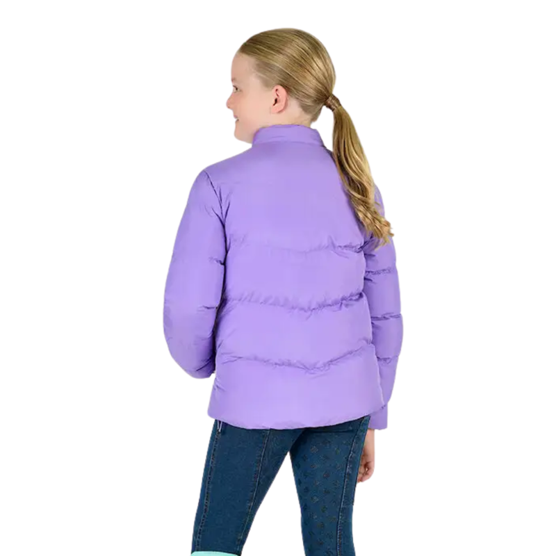 Dublin Kids Polly Everyday Puffer Jacket - Paisley Purple-2