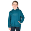 Dublin Kids Lilah Lurex Logo Hoodie - Blue/Silver