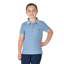 Dublin Kids Cotton Pique Polo - Blue Fog