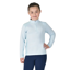 Dublin Kids Breathable Long Sleeve Riding Top - Sky Blue