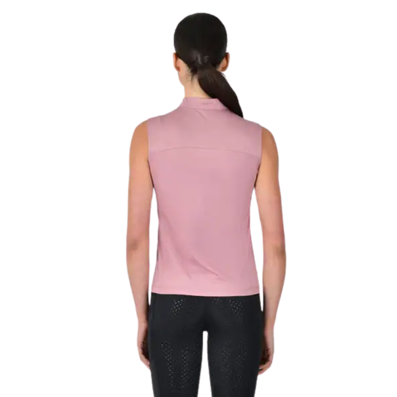 Dublin Ladies Breathable Sleeveless Top - Dusty Rose-1