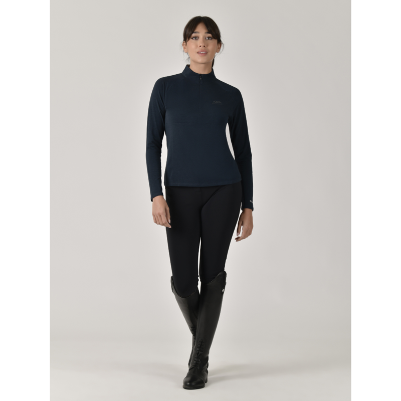 WeatherBeeta Bamboo Long Sleeve Performance Base Layer - Navy-1