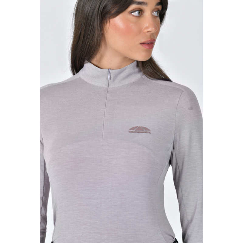 WeatherBeeta Bamboo Long Sleeve Performance Base Layer - Burnished Lilac-1