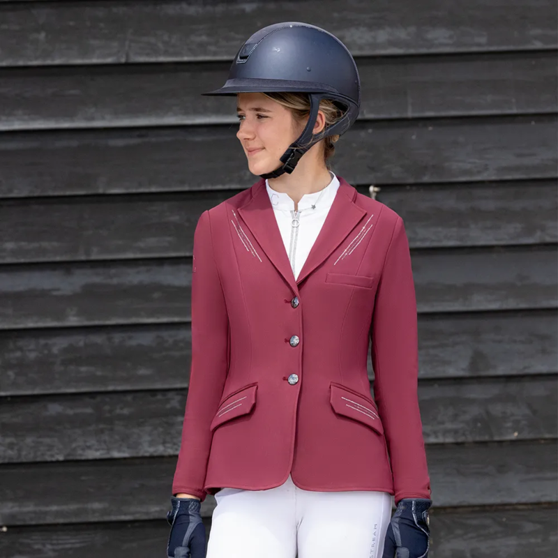 Coldstream NG Harthill Diamante Show Jacket - Windsor Wine-5