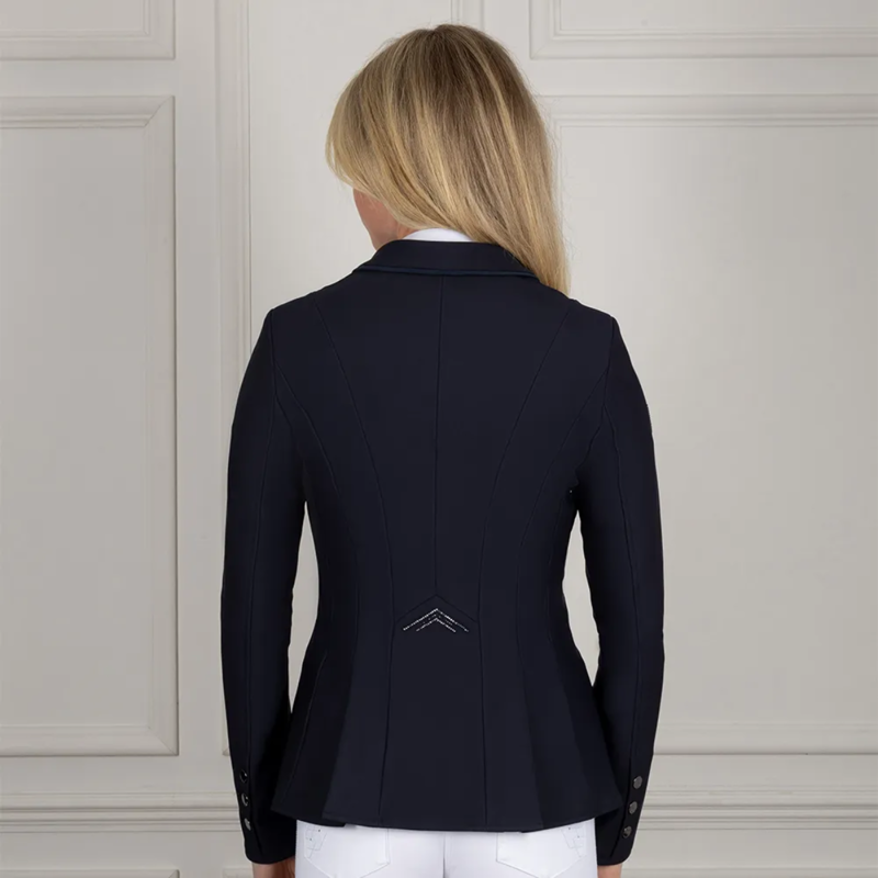 Coldstream Ladies Harthill Diamante Show Jacket - Navy-2