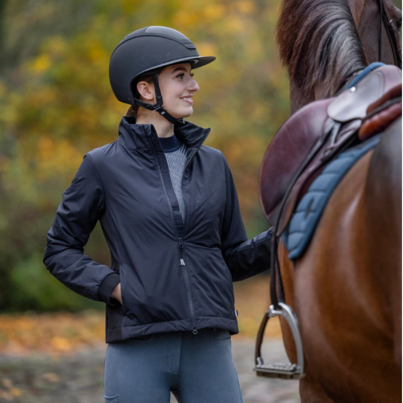 Kingsland KLMontana Ladies Padded Riding Jacket - Navy-2