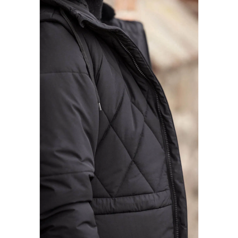 Kingsland KLMary Ladies Padded Riding Coat - Black-2