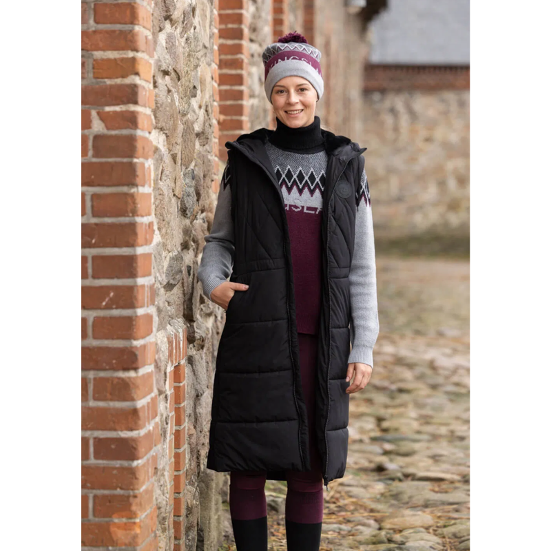 Kingsland KLMary Ladies Padded Riding Coat - Black-5