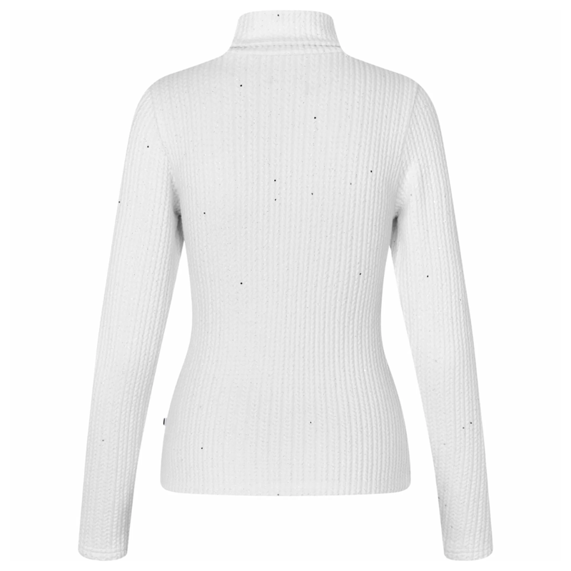 Kingsland KLMichela Ladies Knitted Rollneck - White-1