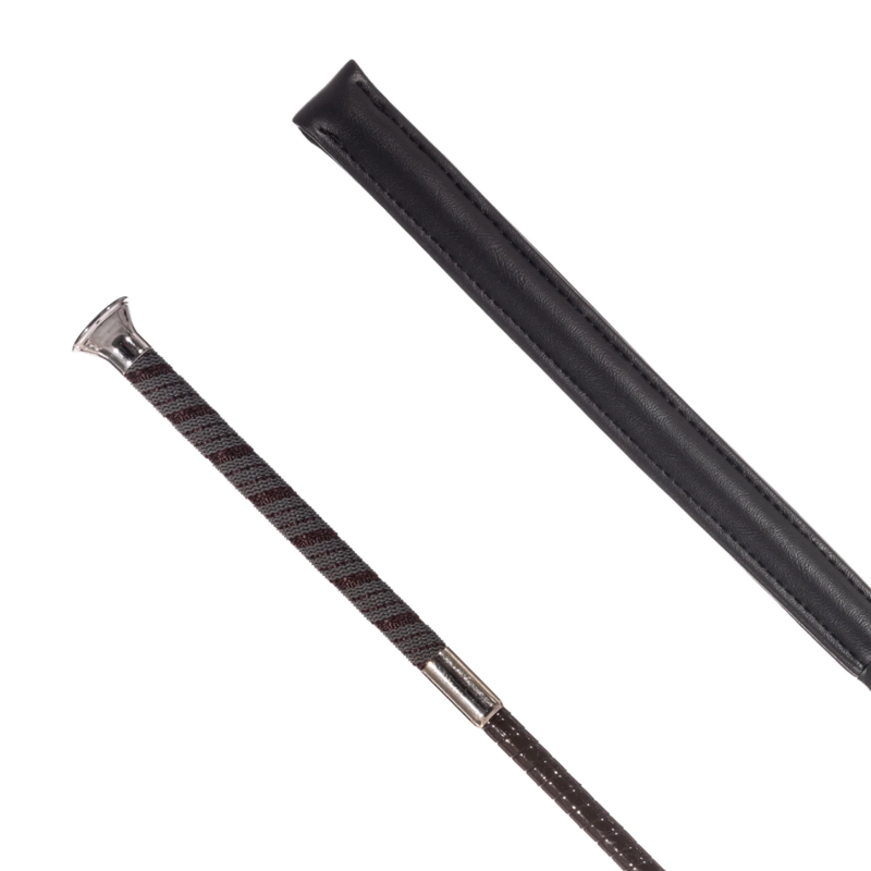 York Thin Handle Cushion Bat 50cm - Brown