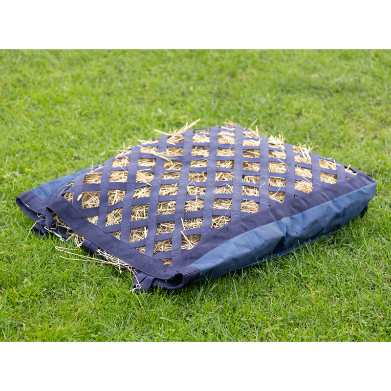 Slow Flow Diamond Hay Bag by Hy Equestrian - Navy-2