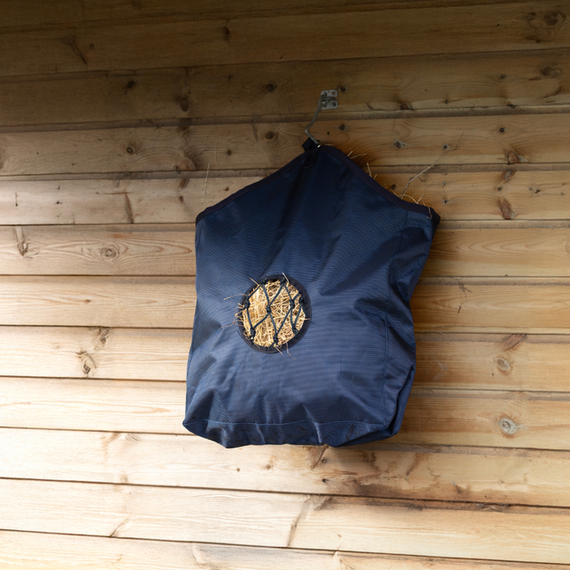 Slow Flow Hay Bag by Hy Equestrian - Navy-1