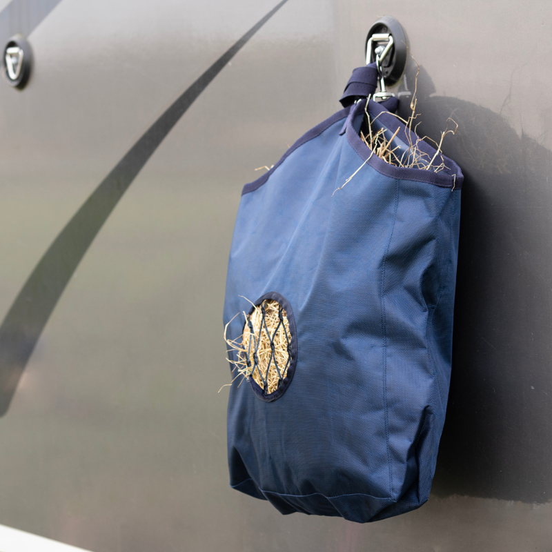 Slow Flow Hay Bag by Hy Equestrian - Navy-2
