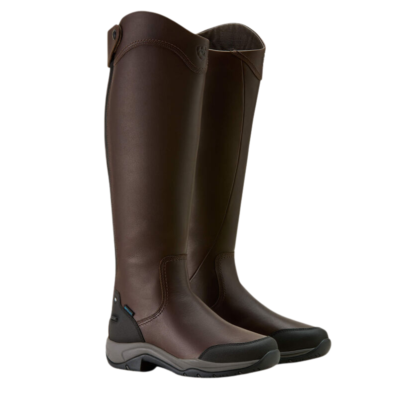 Ariat Women's Telluride Tall Waterproof Boot - Regular Medium - Dark Brown-4