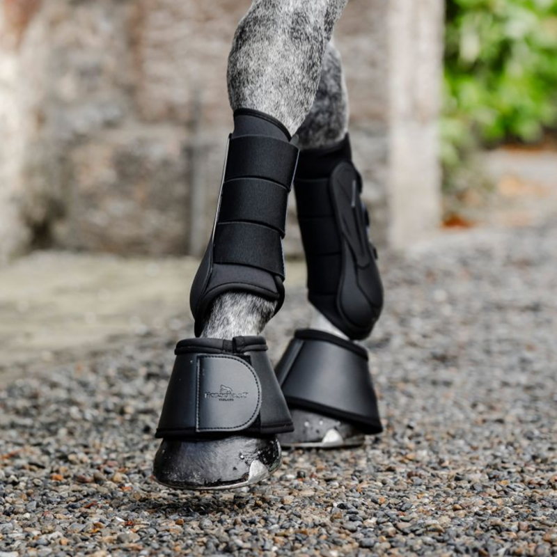 Horseware Over Reach Boots - Black-1