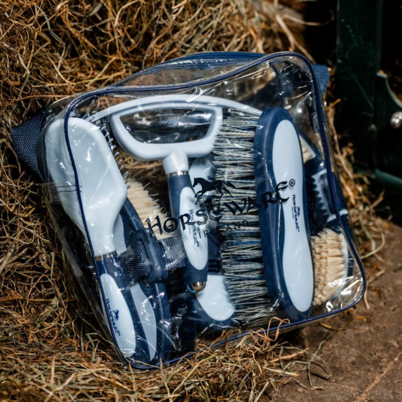 Horseware Newmarket Grooming Brush Set - Witney Pink-1