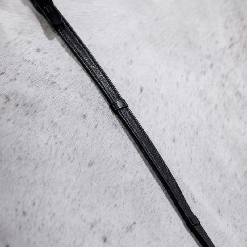 Horseware Jumper Reins with Stoppers - Black-1