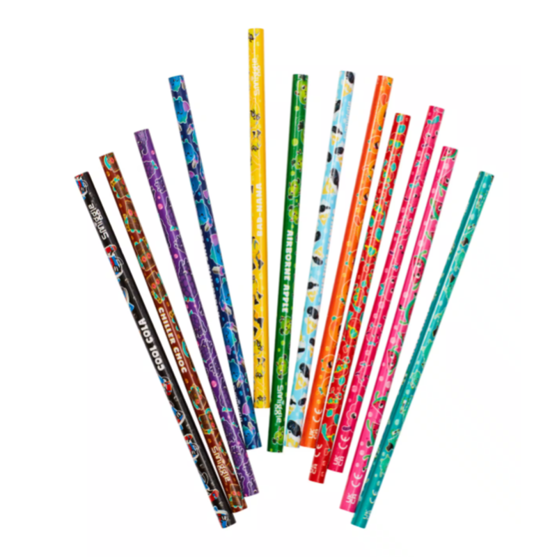Smiggle Scented Colour Pencil Pack X12 - Mix-1