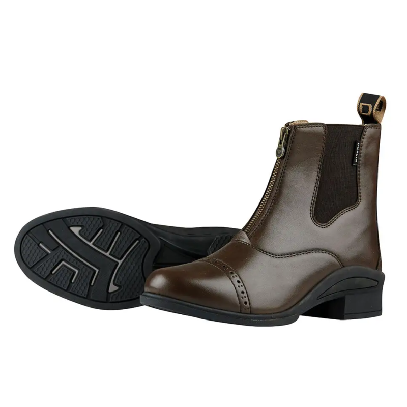 Dublin Kids Altitude Zip Paddock Boots - Brown