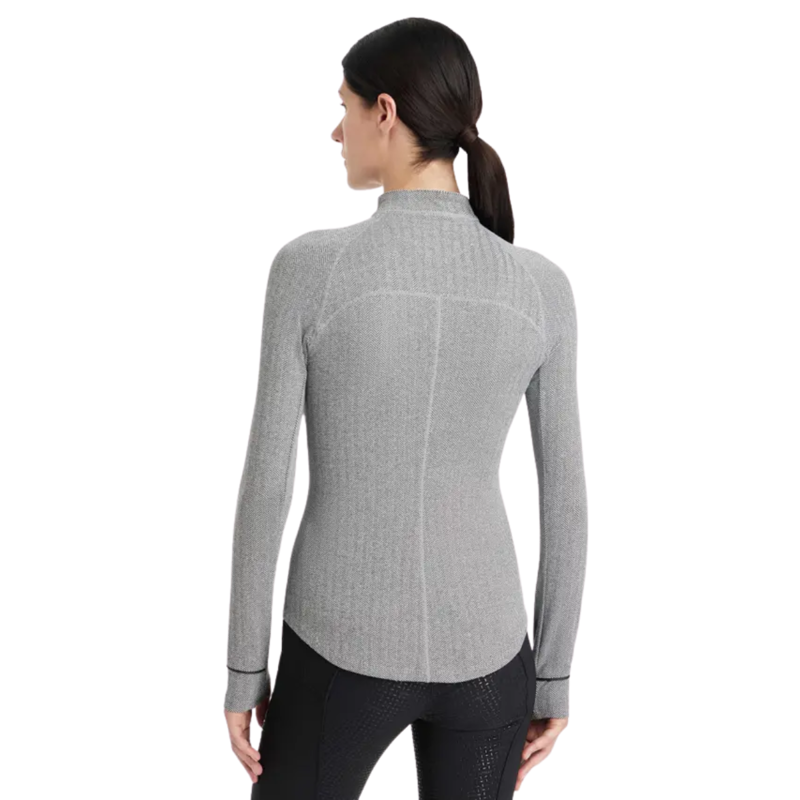 LeMieux Ladies Aspen Herringbone Base Layer - Black-1