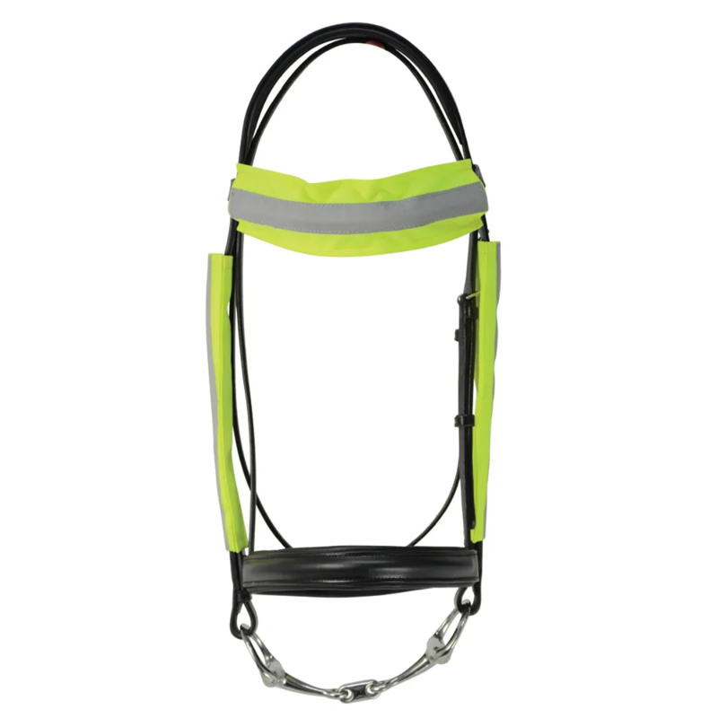 Reflector Bridle Bands by Hy Equestrian-2