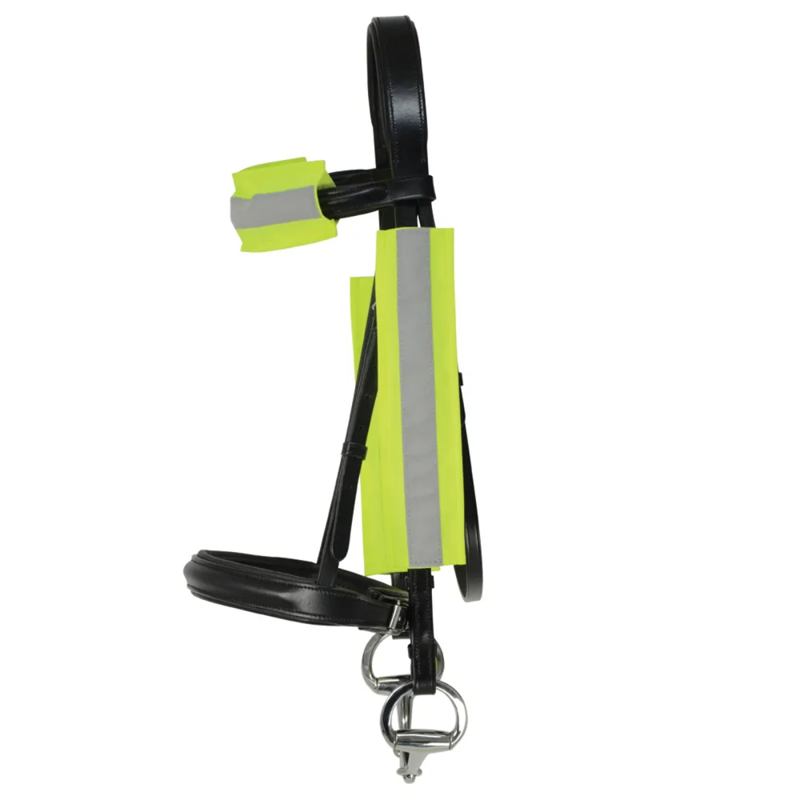 Reflector Bridle Bands by Hy Equestrian-1