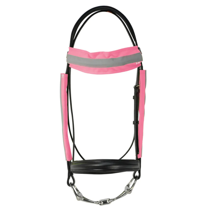 Reflector Bridle Bands by Hy Equestrian-4