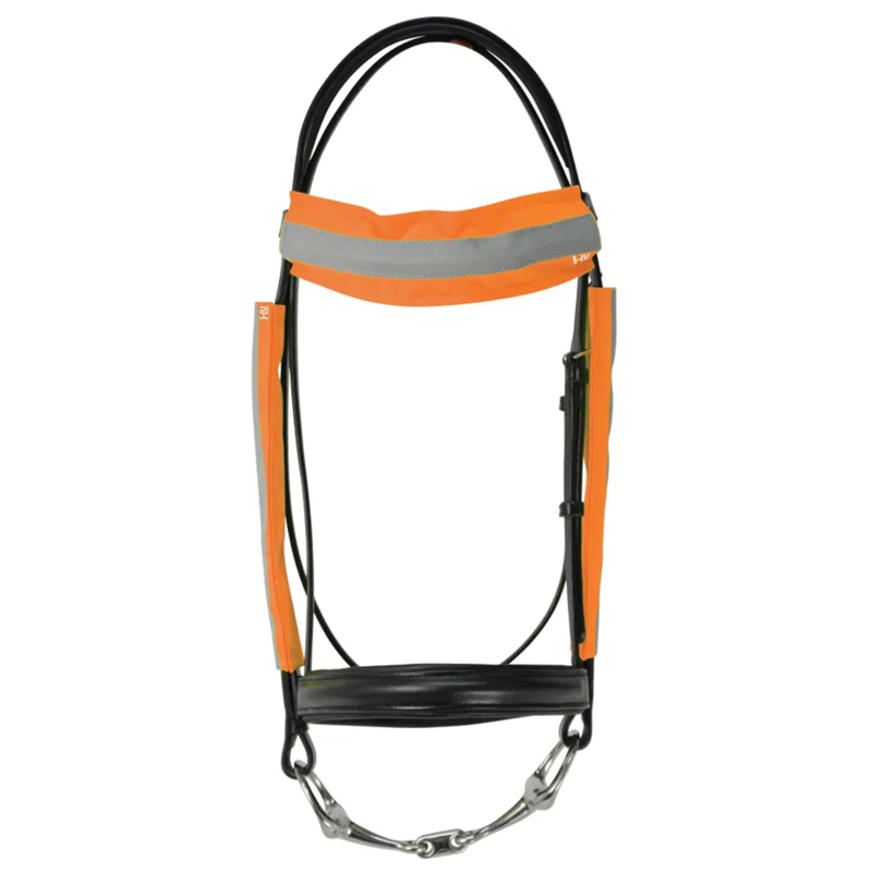 Reflector Bridle Bands by Hy Equestrian-6