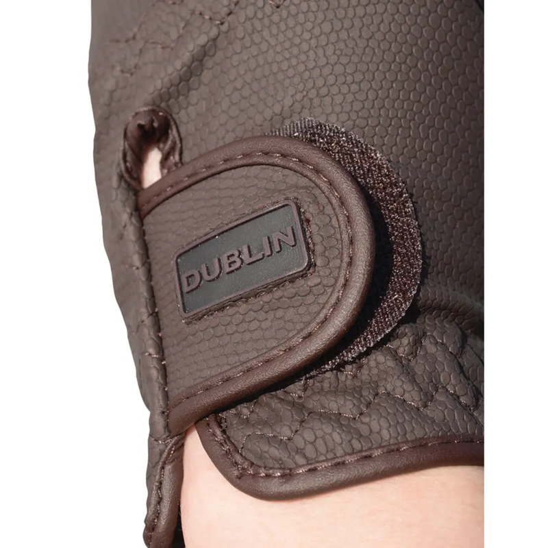 Dublin Everyday Riding Gloves - Brown-1