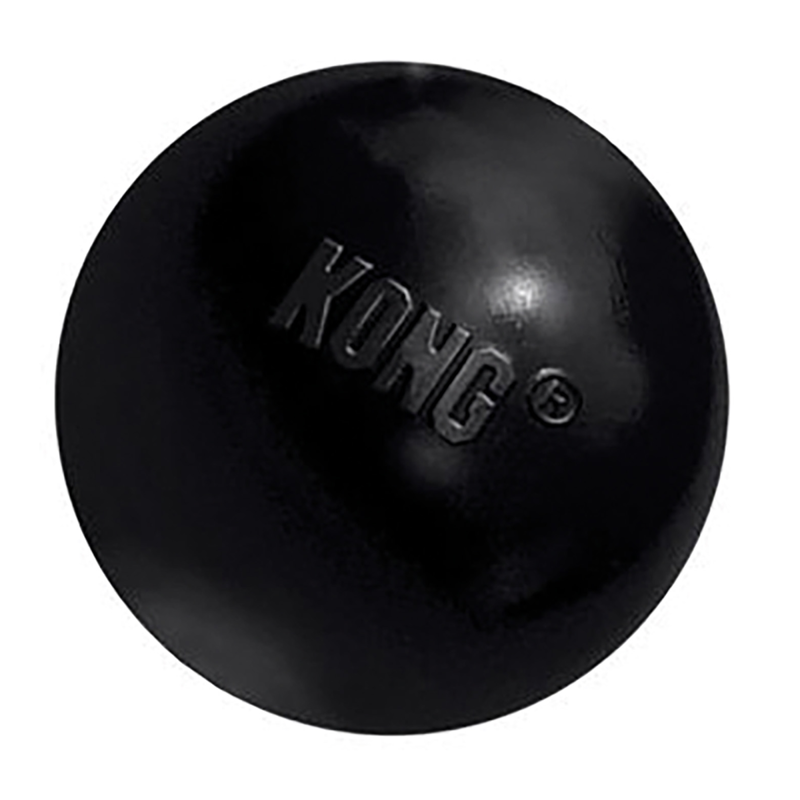 KONG Extreme Ball Dog Toy - Black