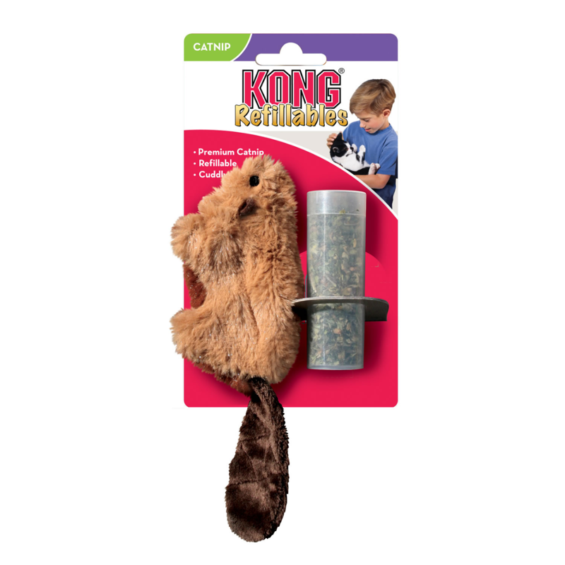 KONG Cat Refillables Beaver