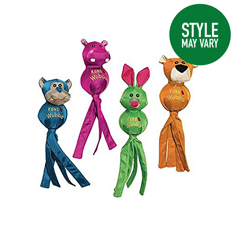 KONG Wubba Ballistic Friend Dog Toy - Assorted Characters
