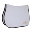 Kentucky Logo Jumping Saddlepad - White/White/Brown