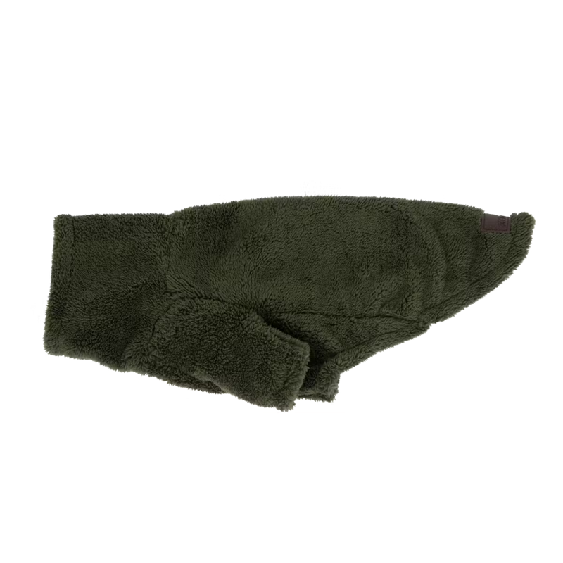 Kentucky Teddy Fleece Sweater Dog Rug - Pine Green-4