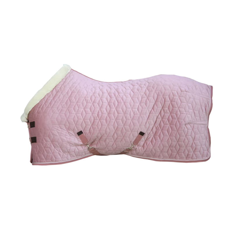 Kentucky Velvet Show Rug - Old Rose-7