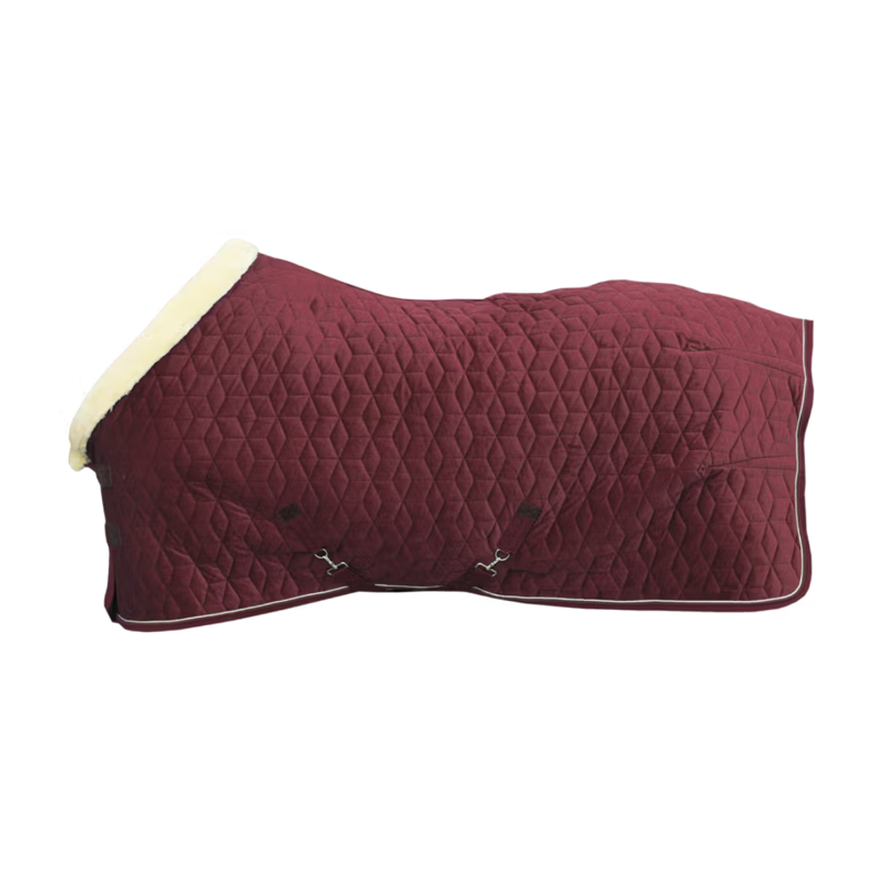 Kentucky Velvet Show Rug - Bordeaux-5